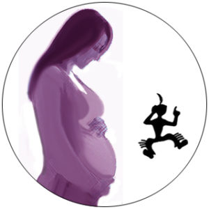 Femmes enceintes et l'Appach stéthoscope électronique