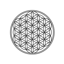 Flower of life and tree of life